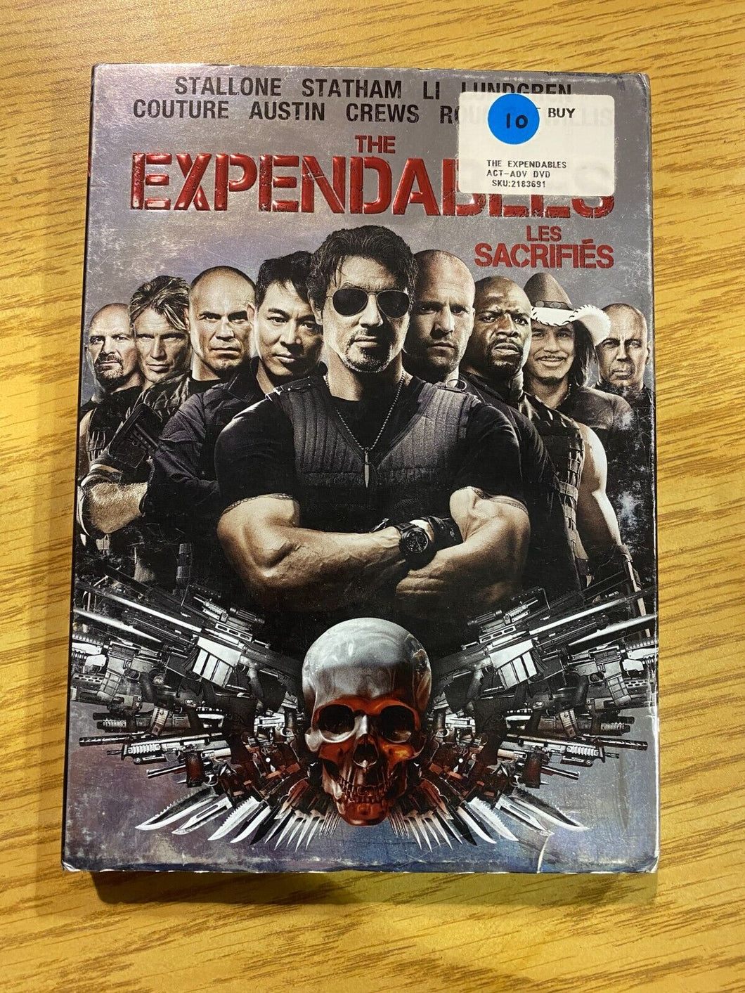 The Expendables (DVD, 2010, Canadian)