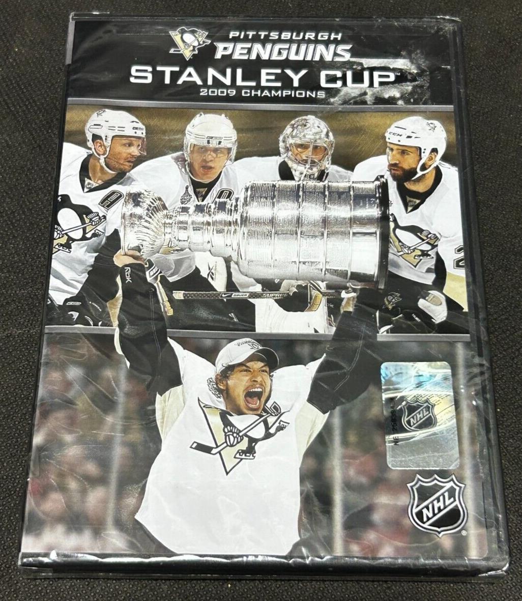 NHL Stanley Cup Champions Pittsburgh Penguins 2008-2009 DVD SEALED