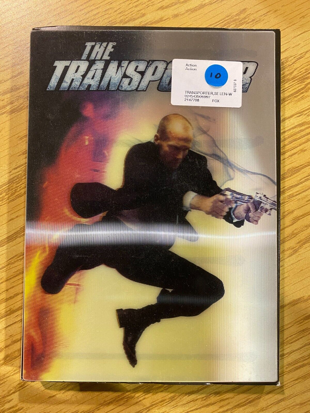 The Transporter (DVD, 2008, Canadian Dual Side Lenticular)