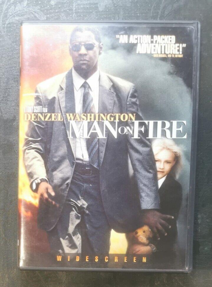 Man On Fire by Denzel Wasington (DVD, 2001, Widescreen Denzel)