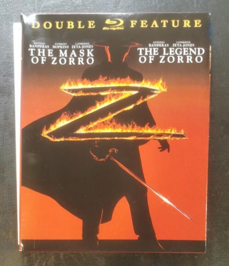 Mask of Zorro + Legend of Zorro (Blu-ray, 2-Discs, 2009)