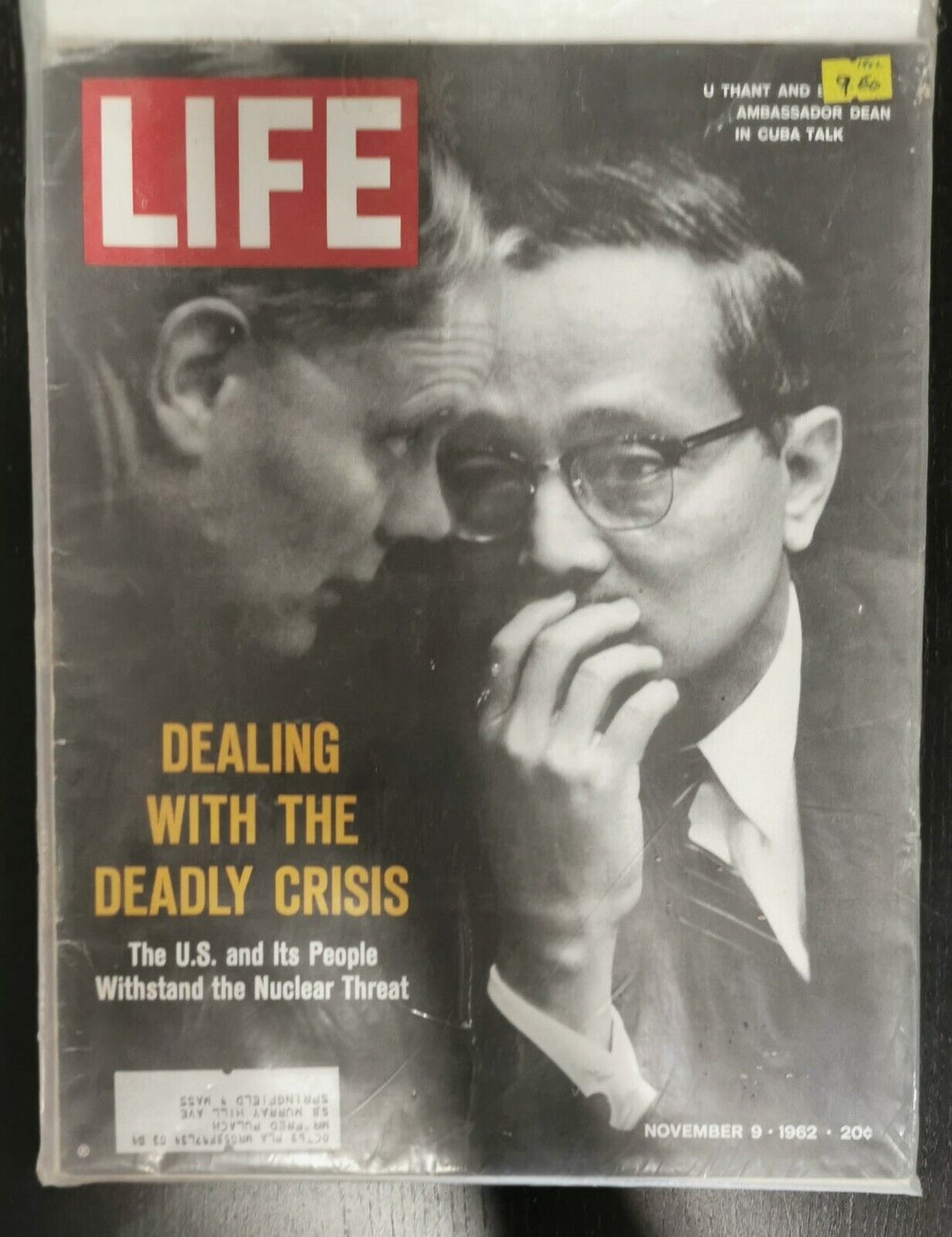 Life Magazine Issued 1962 Nov 9