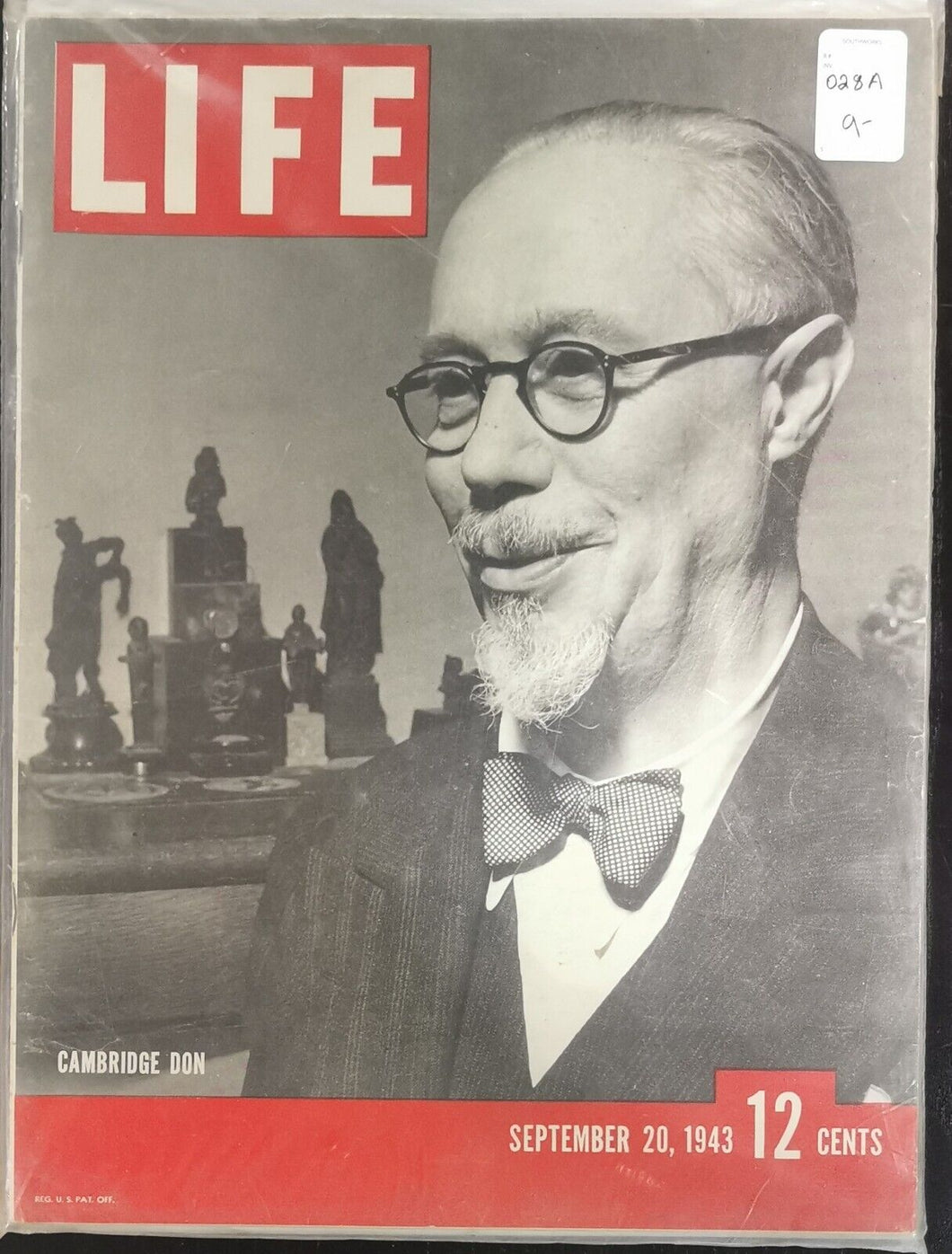 Life Magazine Issued 1943 Sept 20