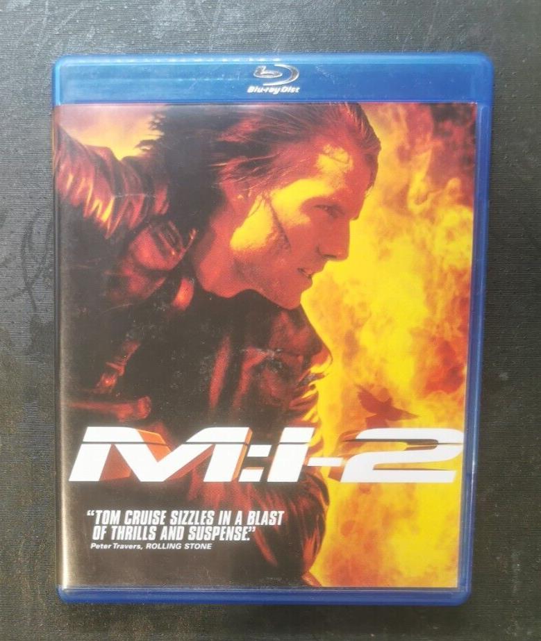 M:I-2 - Mission Impossible 2 by Tom Cruise (Blu-ray, 2010)