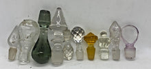 Load image into Gallery viewer, Vintage Glass Bottle Stoppers x 10 Lot 06
