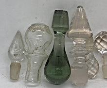 Load image into Gallery viewer, Vintage Glass Bottle Stoppers x 10 Lot 06
