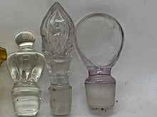 Load image into Gallery viewer, Vintage Glass Bottle Stoppers x 10 Lot 06

