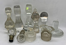 Load image into Gallery viewer, Vintage Glass Bottle Stoppers x 10 Lot 01
