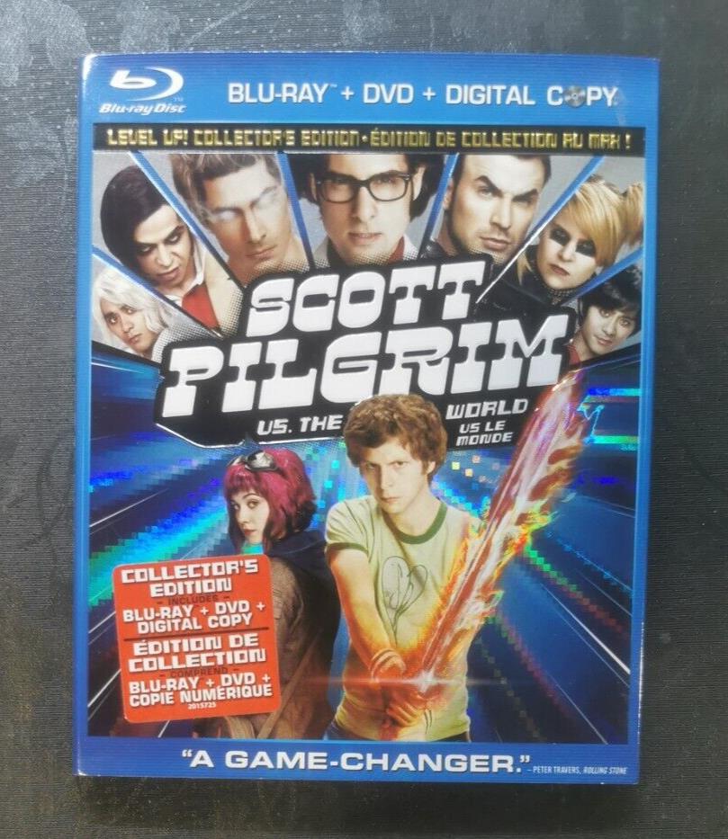 Scott Pilgrim Vs. the World (Blu-ray + DVD, 2010, Canadian)
