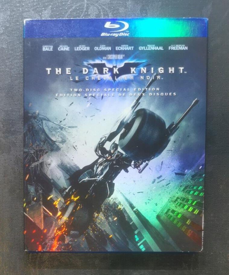 The Dark Knight (Blu-ray, 2008, 3-Disc Set)