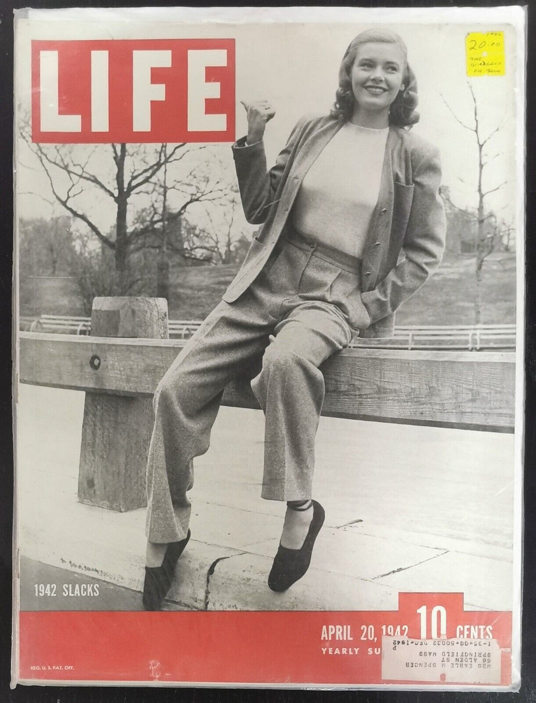 Life Magazine Issued 1942 April 20
