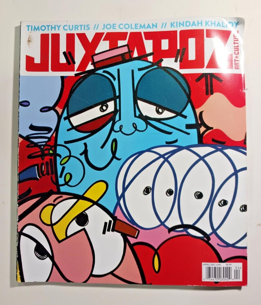 JUXTAPOZ Art Magazine #195 April 2017 Timothy Curtis, Joe Coleman, and more