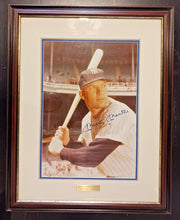 Load image into Gallery viewer, Mickey Mantle Signed Autographed Photo 13&quot;x18&quot; Framed w/ PSA COA Letter Baseball
