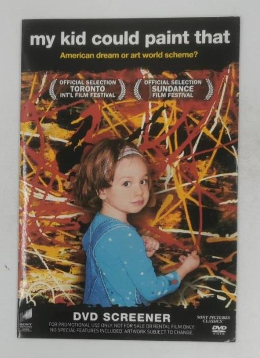 My Kid Could Paint That by Anthony Brunelli, Elizabeth Cohen (DVD, 2008) SEALED