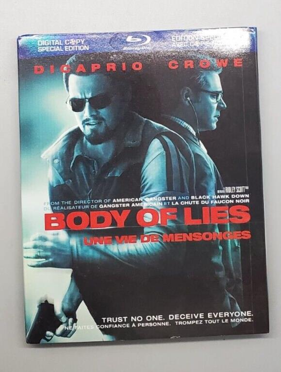 Body of Lies (Blu-ray Disc, 2009, 2-Disc Set)