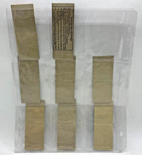 Load image into Gallery viewer, Sheet of Vintage - Canadian Matchbook Matchcovers *NO MATCHES* Lot of 8
