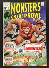 Load image into Gallery viewer, 1971  Monsters On The Prowl Vol.1 #9, Marvel Comic, VG 6.5

