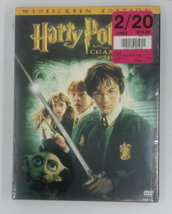 Harry Potter and the Chamber of Secrets (Widescreen Edition) (DVD, 2002) SEALED