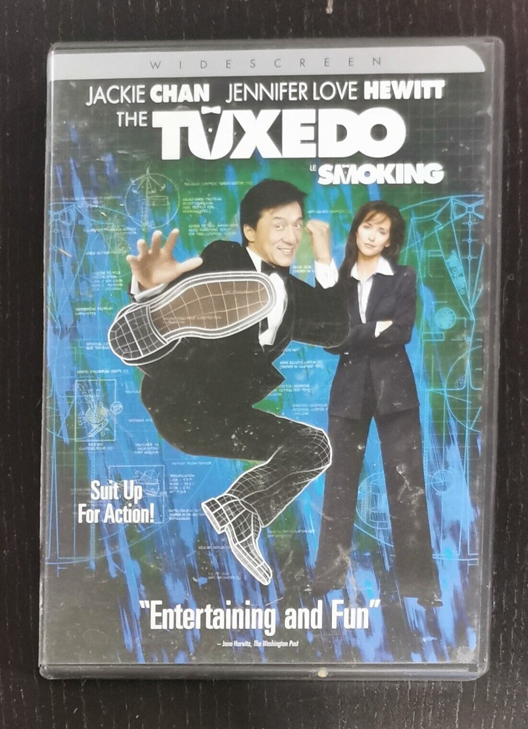 The Tuxedo - Jackie Chan, Jennifer Love Hewitt, Jason Isaacs (DVD, 2002)