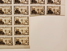 Load image into Gallery viewer, Romania 1945 Apararea Patriotica (TIP A) 10x10 Stamp Sheet (Miss 8) 20+180 LEI
