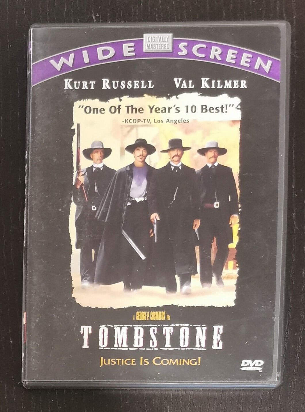 Tombstone - Kurt Russell, Val Kilmer (DVD, 1997)