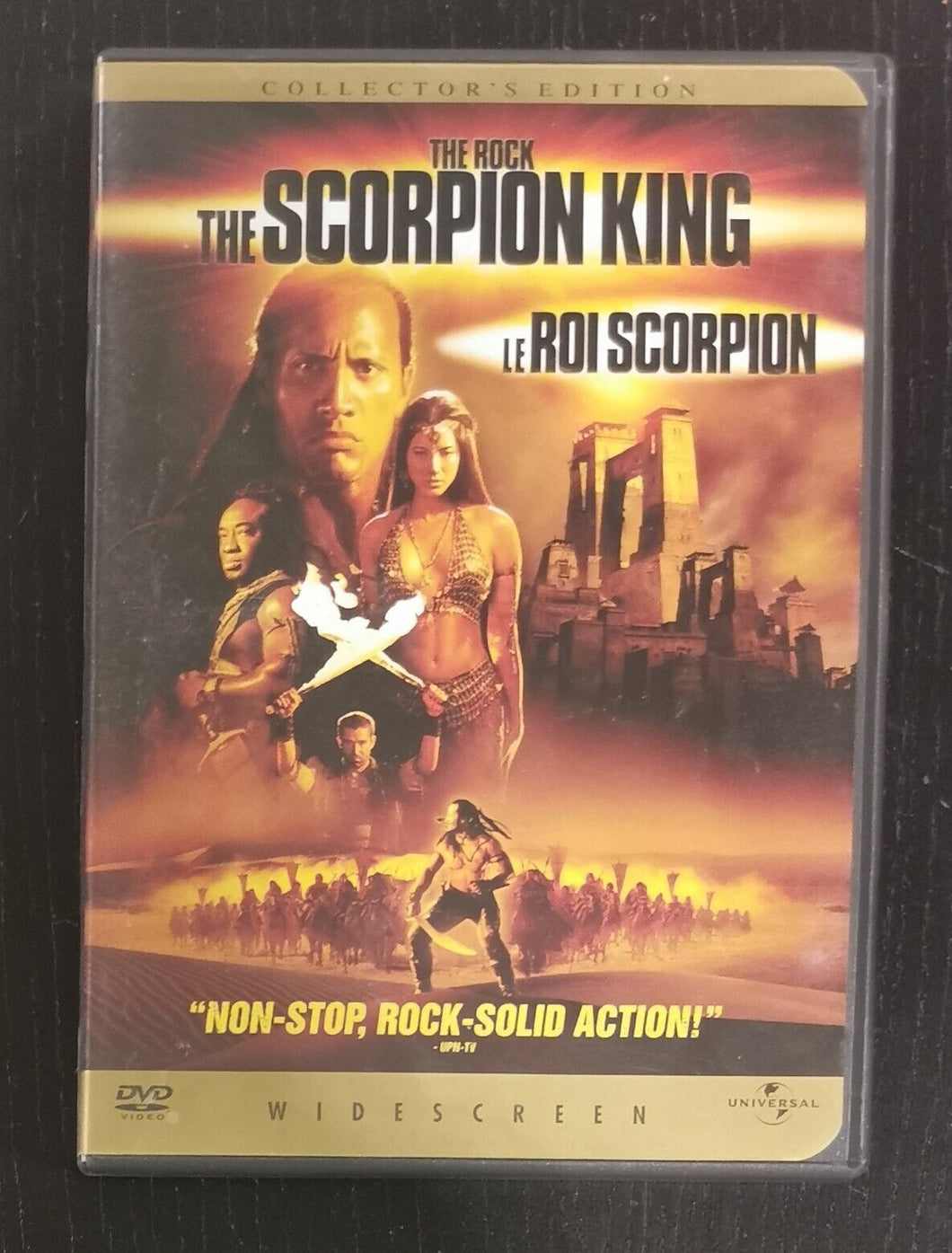 The Scorpion King - Dwayne Johnson, Steven Brand (DVD, 2008)