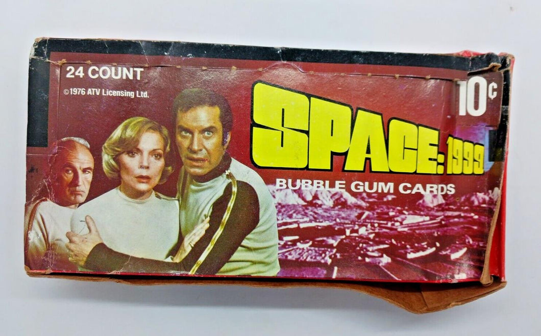1976 SPACE: 1999 Bubble Gum Cards 24 Count Box Set