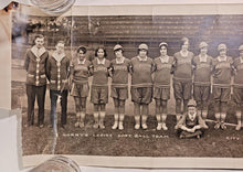 Load image into Gallery viewer, 1929 Curry's Ladies Softball Team City Champions Panorama 20"x8" Photo
