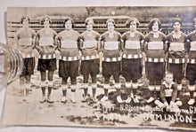 Load image into Gallery viewer, 1928 Simmies Dominion Ladies Softball Champions Panorama 22"x8" Photo
