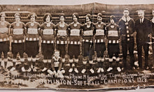 Load image into Gallery viewer, 1928 Simmies Dominion Ladies Softball Champions Panorama 22"x8" Photo
