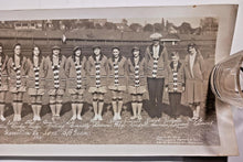 Load image into Gallery viewer, 1931 Hamilton Vi-Tones Women's baseball team Panorama 18"x7 1/2" Photo
