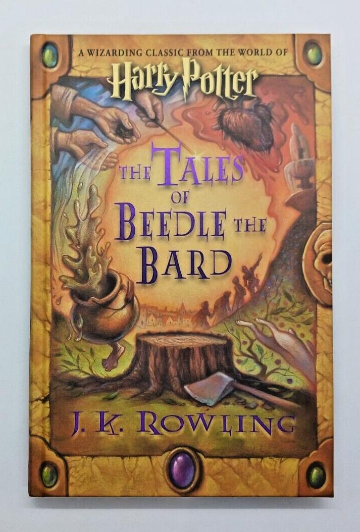 Harry Potter The Tales of Beedle The Bard Hardcover Book By J.K. Rowling