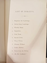 Load image into Gallery viewer, William Thackeray while at Cambridge Illustrative of University Life 1878 Book
