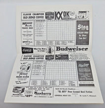 Load image into Gallery viewer, 1953 St. Louis Browns Baseball Official Score Card 10 cent unscored

