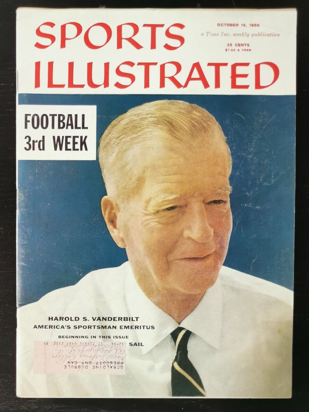 Sports Illustrated 1956 