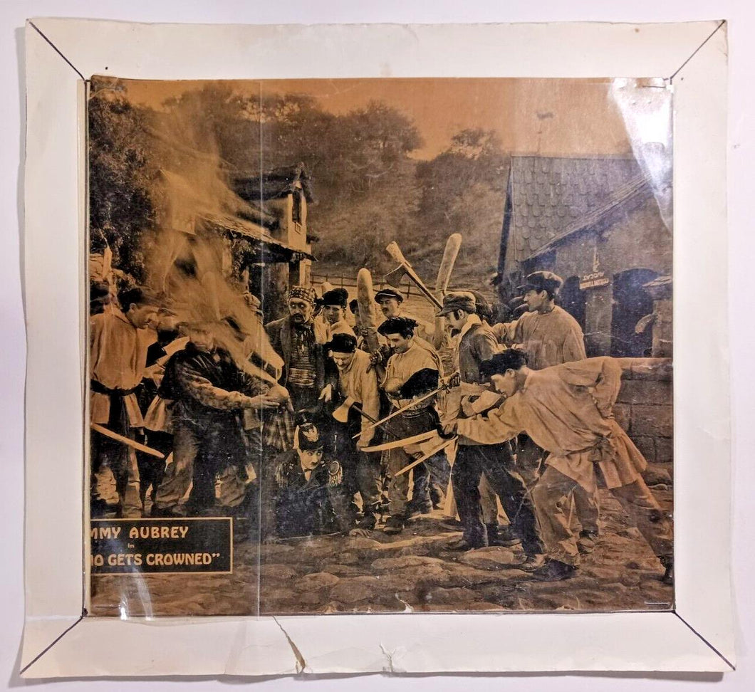 1925 Jimmy Aubrey Aubrey in He Who Gets Crowned Screen Shot Scene 12