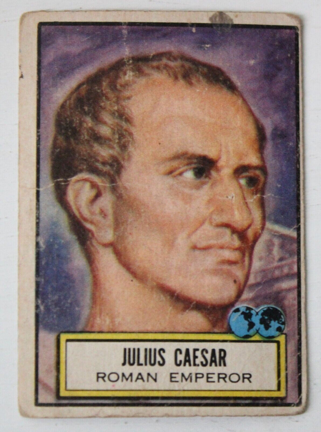 1952 Topps Look n See Julius Caesar Card #84, Set Break