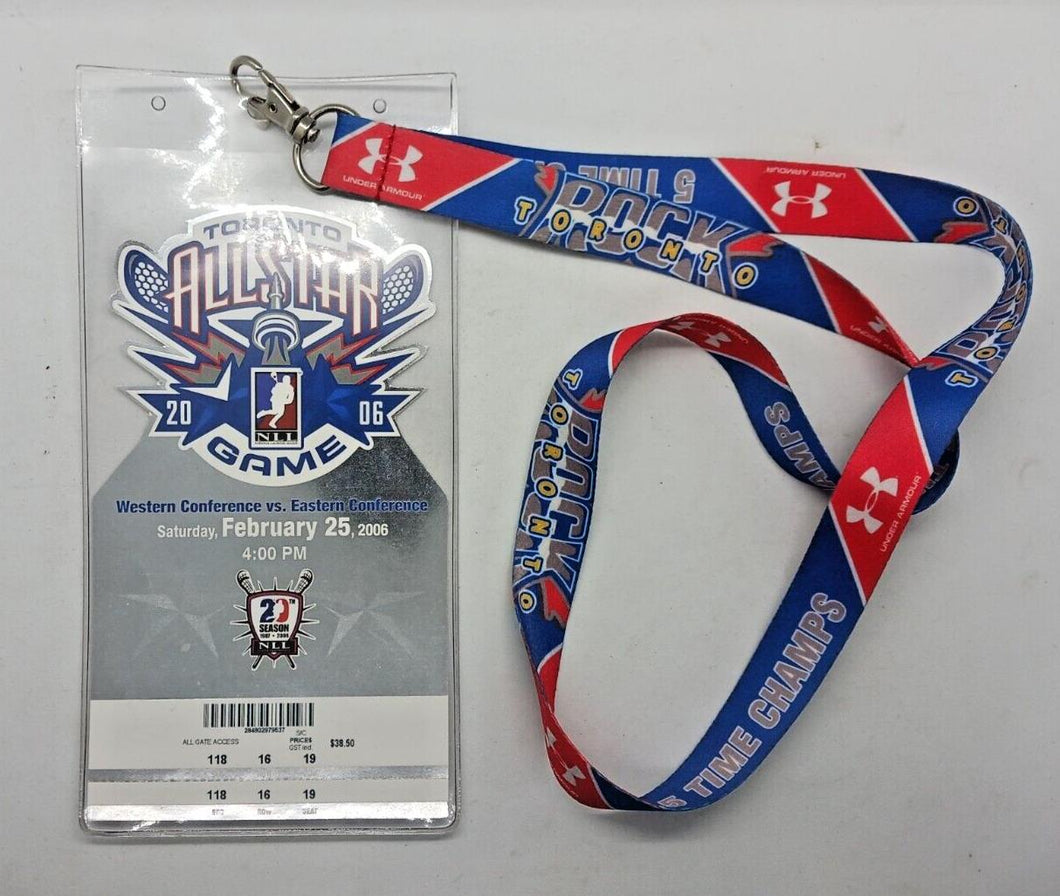 2006 Toronto All Star Game Ticket Western Conference vs Eastern Conference