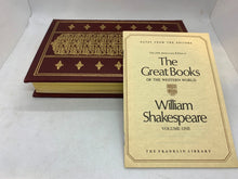 Load image into Gallery viewer, The Plays &amp; Sonnets of William Shakespeare Vol. 1 (From The Franklin Library)
