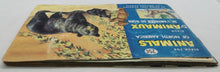 Load image into Gallery viewer, 1970 Illustrations Sticker Book Lot of 4 Complete, Animals, Wild Life, Flower
