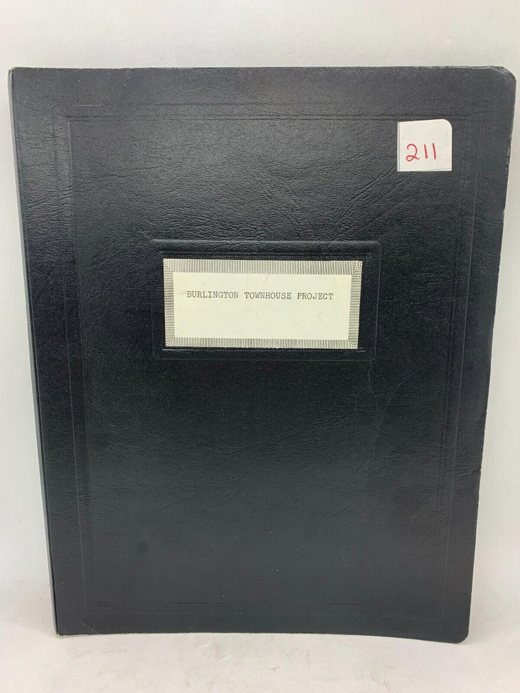 Booklet of Burlington Townhouse Project