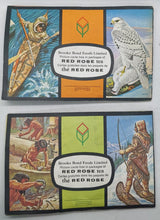 Load image into Gallery viewer, 1973-1974 Illustrations Sticker Book Lot of 2 Complete, The Arctic, Indians
