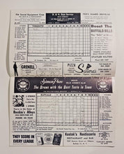 Load image into Gallery viewer, 1960 Buffalo Bisons Toronto Maple Leafs Baseball Program Scored
