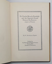 Load image into Gallery viewer, 1928s P.B. Randolph In France by R. Swinburne Clymer
