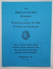 Load image into Gallery viewer, The Irreconcilable Gnome Or Continuation to The Comte De Gabalis Book
