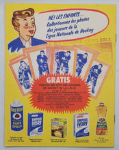 Load image into Gallery viewer, 1960&#39;s Beehive Corn Syrup Scribbler - NHL Unmarked Pages
