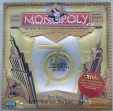 Load image into Gallery viewer, 2005 MONOPOLY 70th Anniversary Edition Board Game (NIB)

