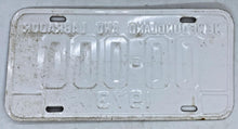 Load image into Gallery viewer, 1973 Newfoundland and Labrador Sample License Plate w/ Sticker
