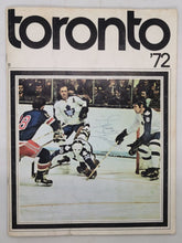 Load image into Gallery viewer, 1972 Toronto Maple Leafs Hockey Game Program
