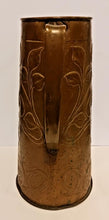 Load image into Gallery viewer, Antique Nouveau Copper Vase 15 1/2&quot; Tall
